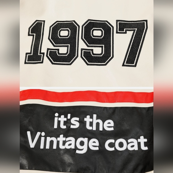 AELFRIC EDEN Stitching Motorcycle Jacket Unisex. Size XL - Picture 4 of 12